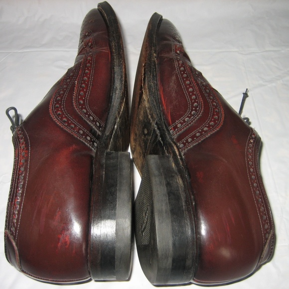 Johnston & Murphy Leather Wing-tip Oxfords, 7.5 main image 4